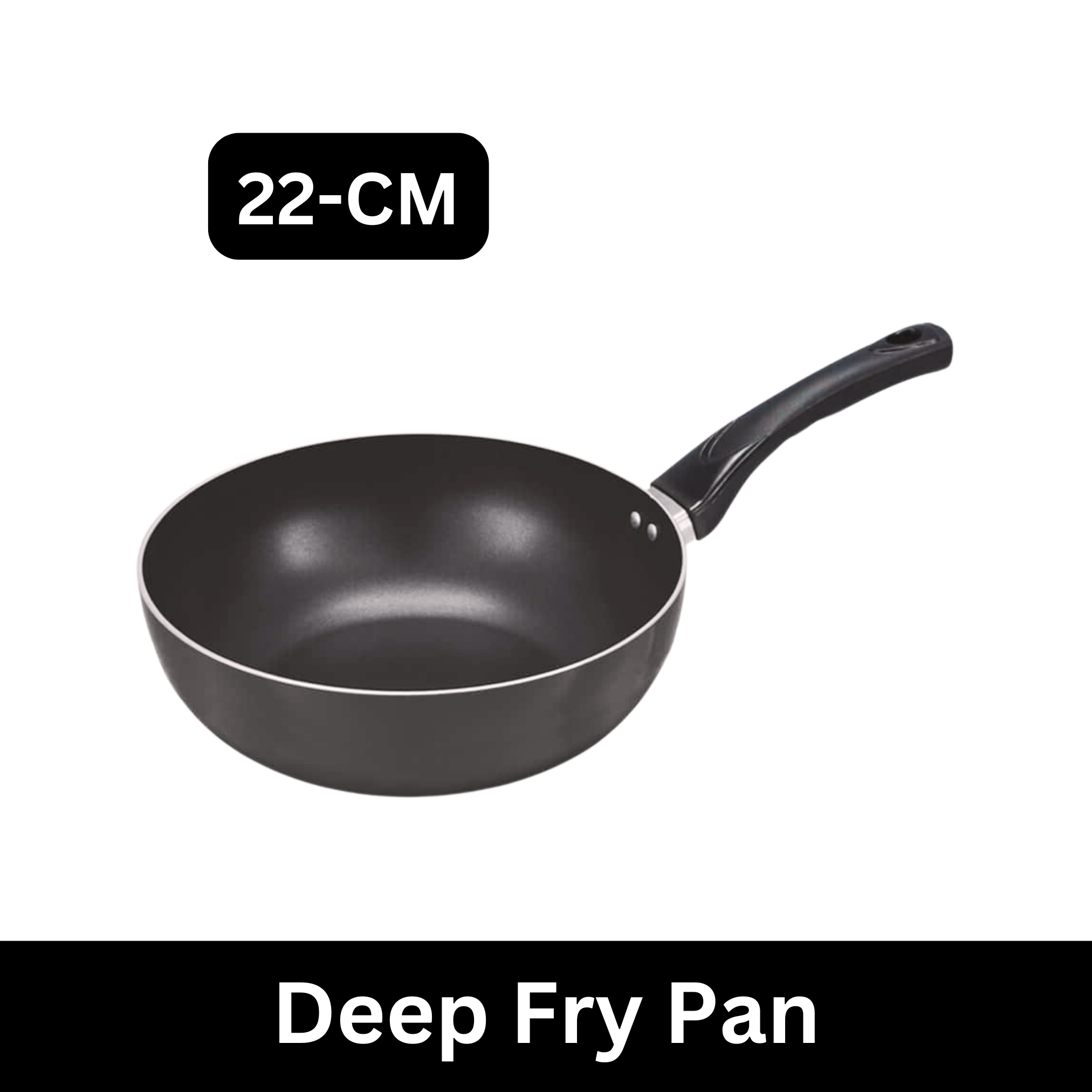 CHEF MAJESTIC DEEP FRY PAN NON STICK 22CM