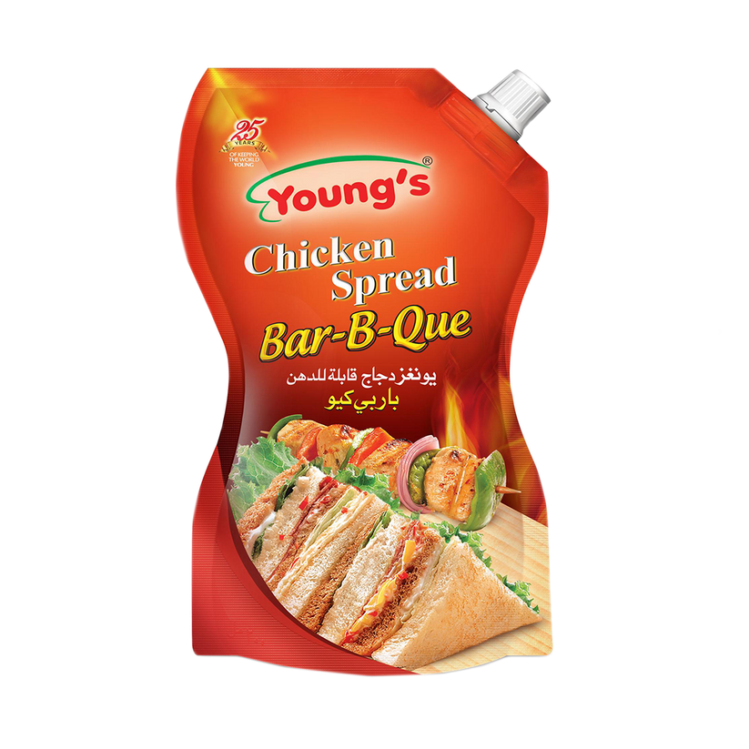 YOUNGS CHICKEN SPREAD BBQ 500ML