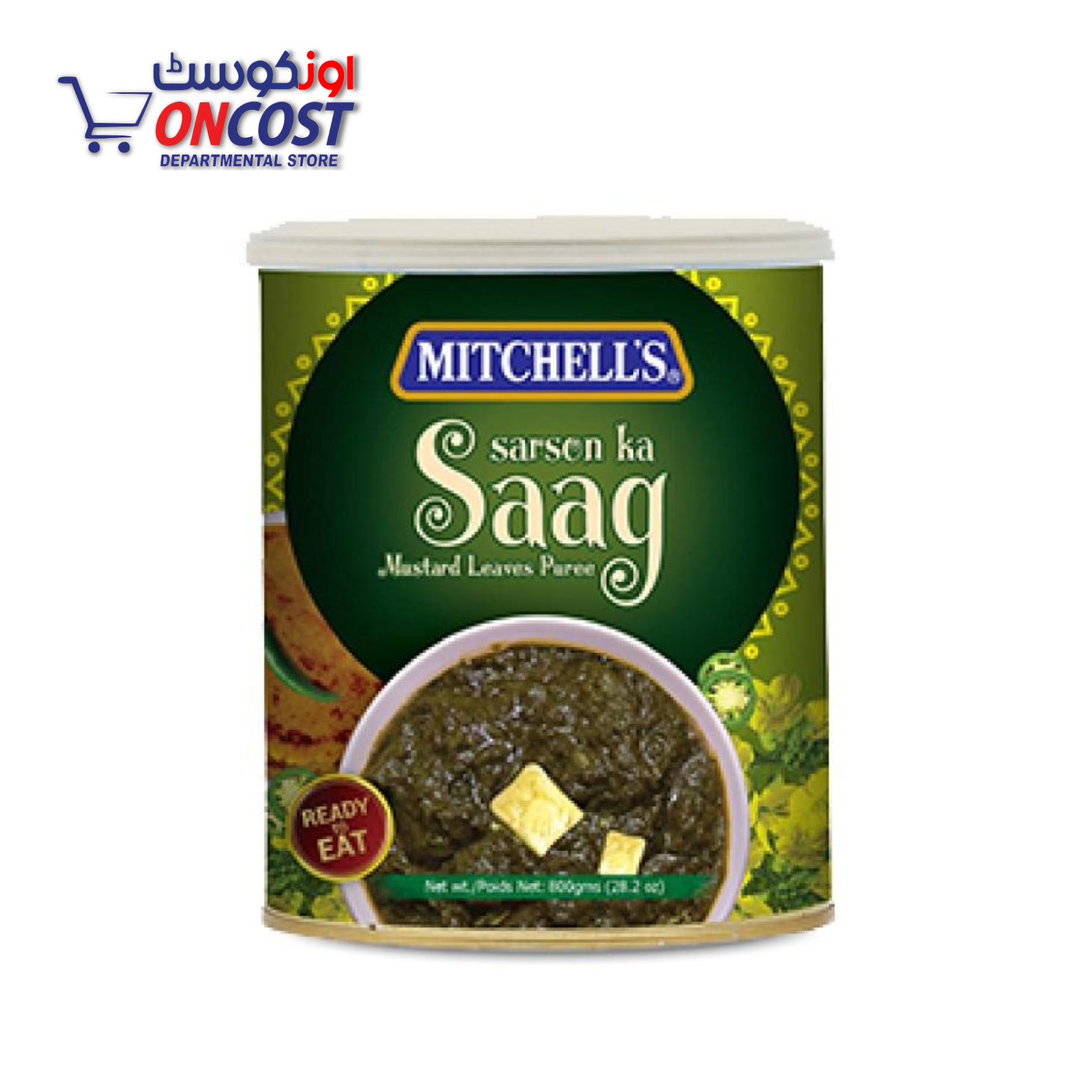 MITCHELLS SARSON KA SAAG TIN 800GM