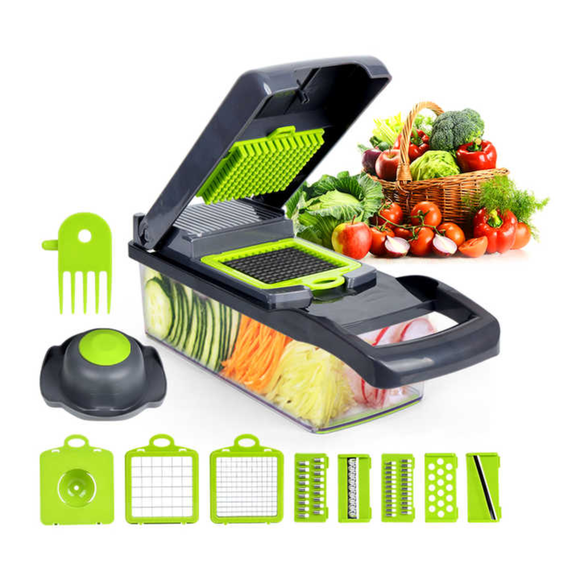 VEGETABLE CUTTER MULTI-FUNCTIONAL FOOD SLICER 869