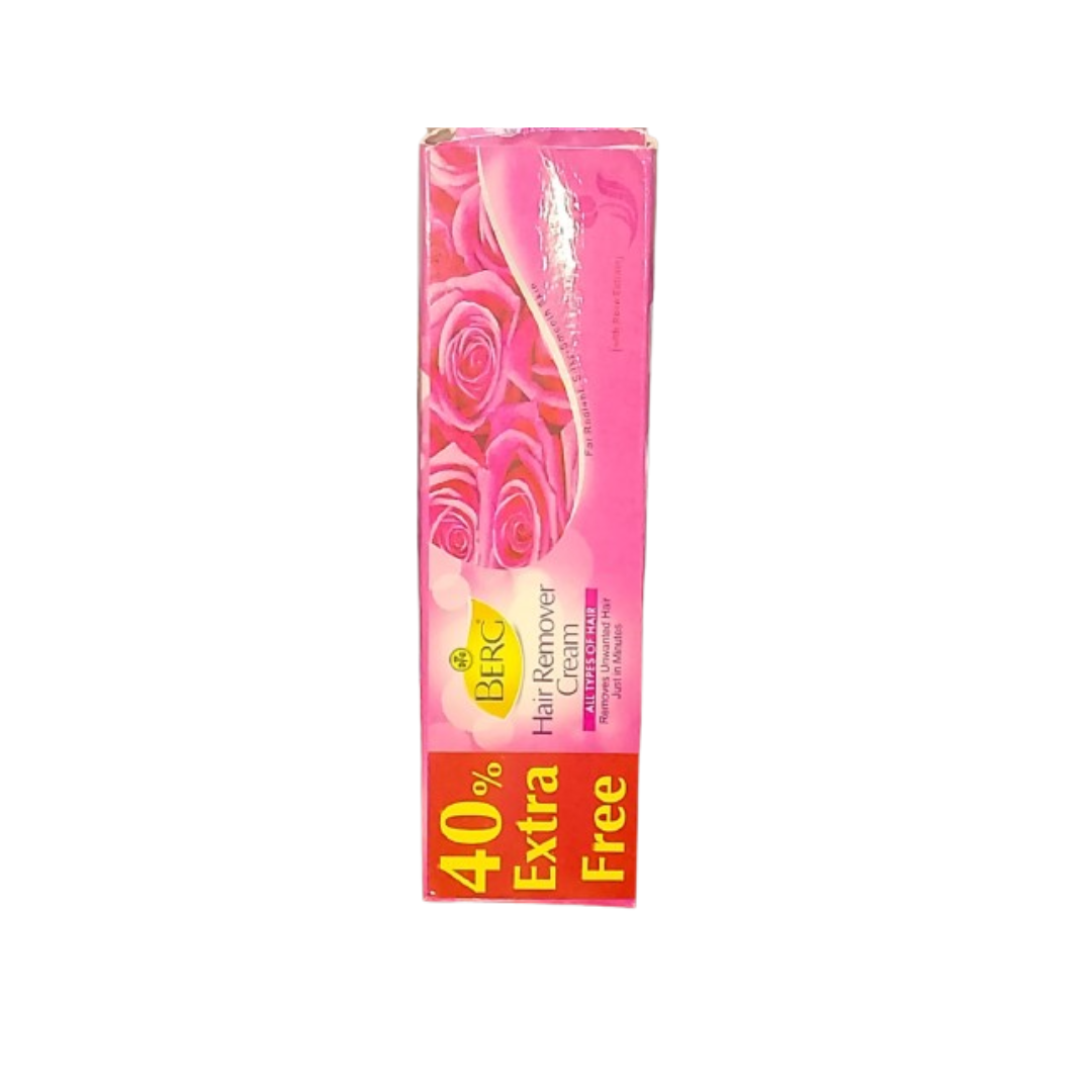 BERG HAIR REMOVER CREAM WITH ROSE EXTRACT 35GM