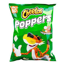 CHEETOS POPPERS VEGETABLE 28GM