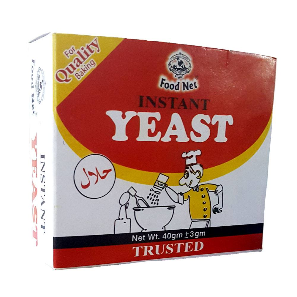 FOOD NET INSTANT YEAST 40GM