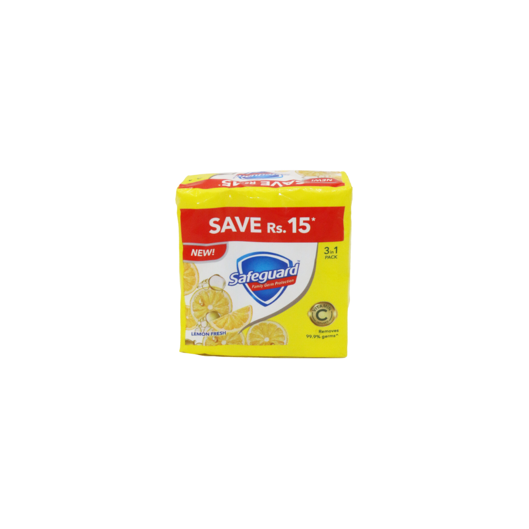 SAFEGUARD LEMON FRESH 100G 3IN1