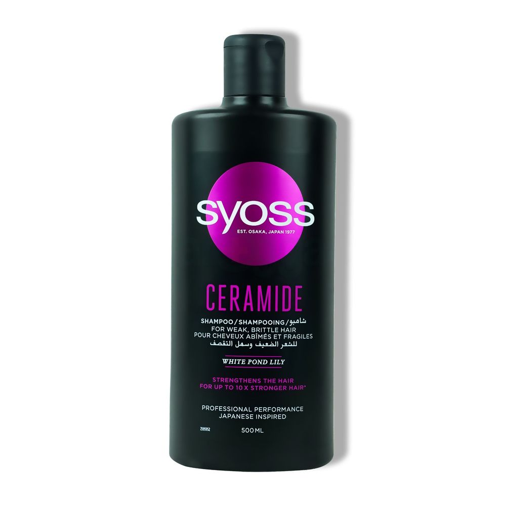 SYOSS SHAMPOO CERAMIDE WHITE PONDY LILY 500ML