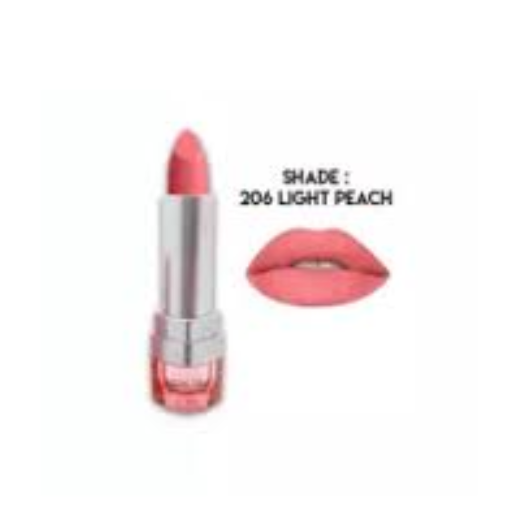 GLAMOROUS FACE LIPSTICK 206 LIGHT PEACH