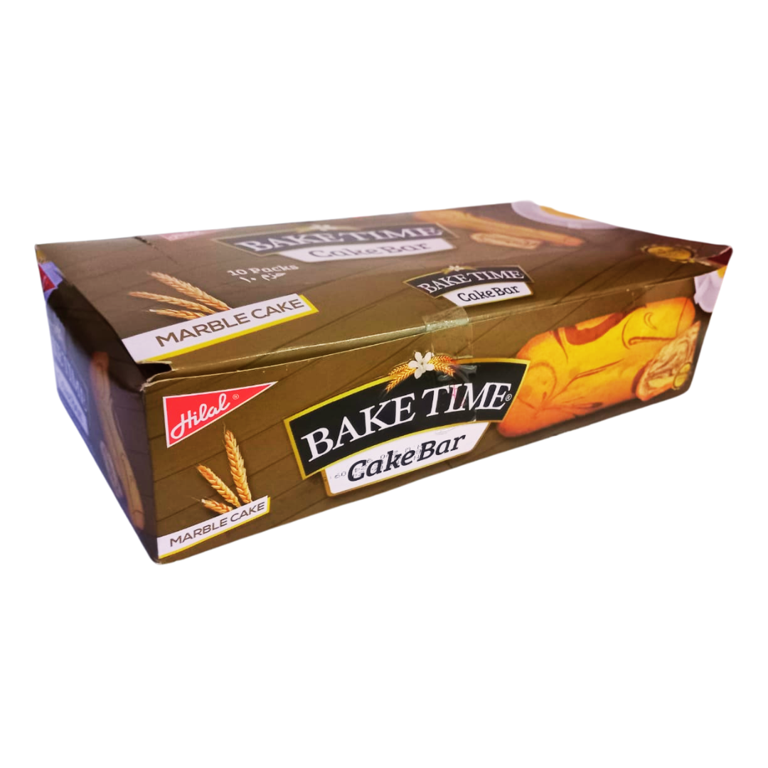 HILAL BAKE TIME MARBLE CAKE BAR 29GM 10PCS BOX