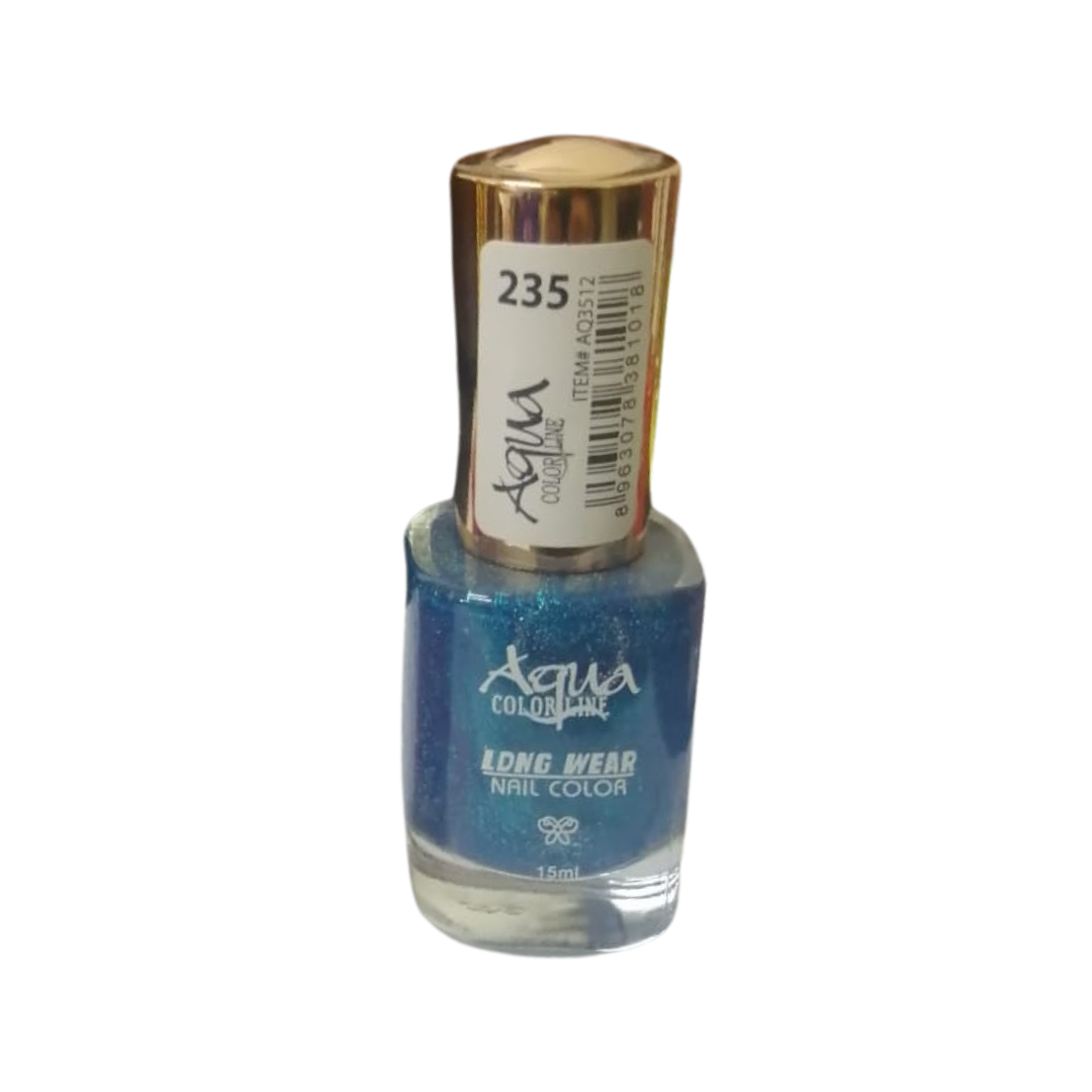 AQUA COLORLINE LONG WEAR NAIL POLLISH 15ML NO. 235