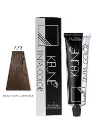 KEUNE HAIR COLOR MEDIUM VOILET GOLD BLONDE 7.73