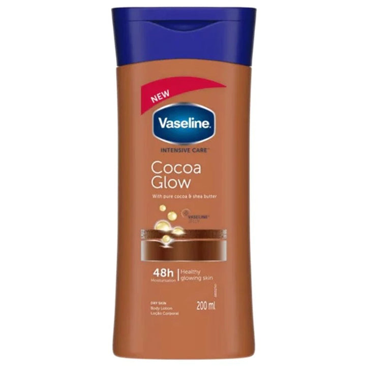 VASELINE INTENSIVE CARE COCOA GLOW BODY LOTION 200ML