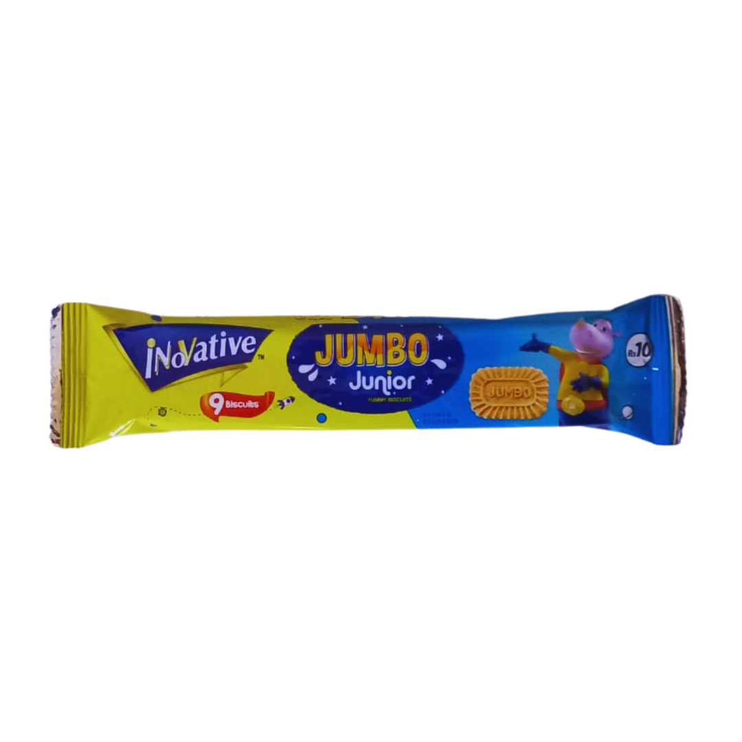 INNOVATIVE JUMBO JUNIOR BISCUIT 21GM