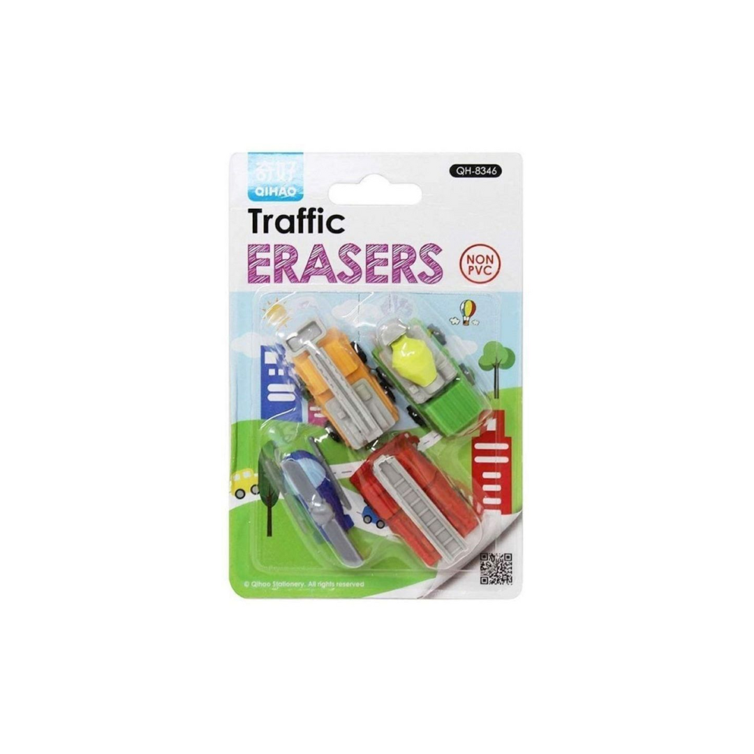 TRAFFIC ERASERS SET QH-8346