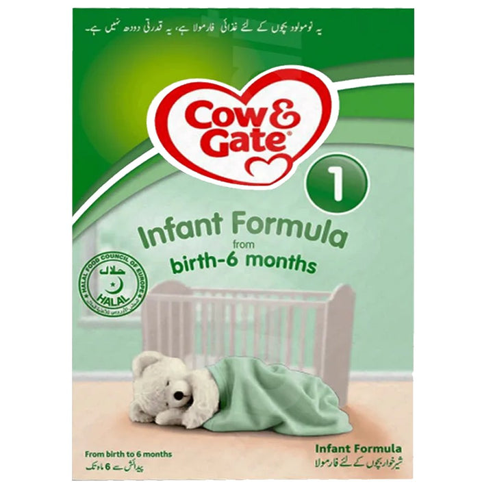 COW & GATE 1 INFANT FORMULA 400GM 0-6MONTHS