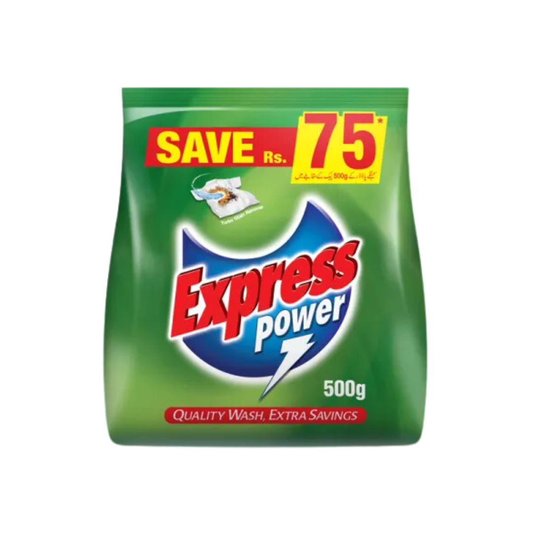 EXPRESS POWDER DETERGENT WASHING POWDER 500GM