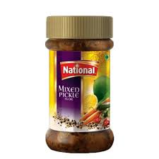 NATIONAL MIXED PICKLE IN OIL  JAR 370GM