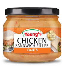 YOUNGS CHICKEN SANDWICH FILLER FAJITA 275GM