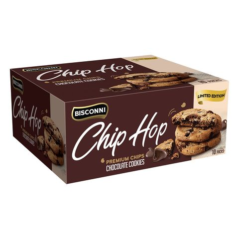 BISCONNI CHIP HOP CHOCOLATE COOKIES 25GM 10PCS BOX