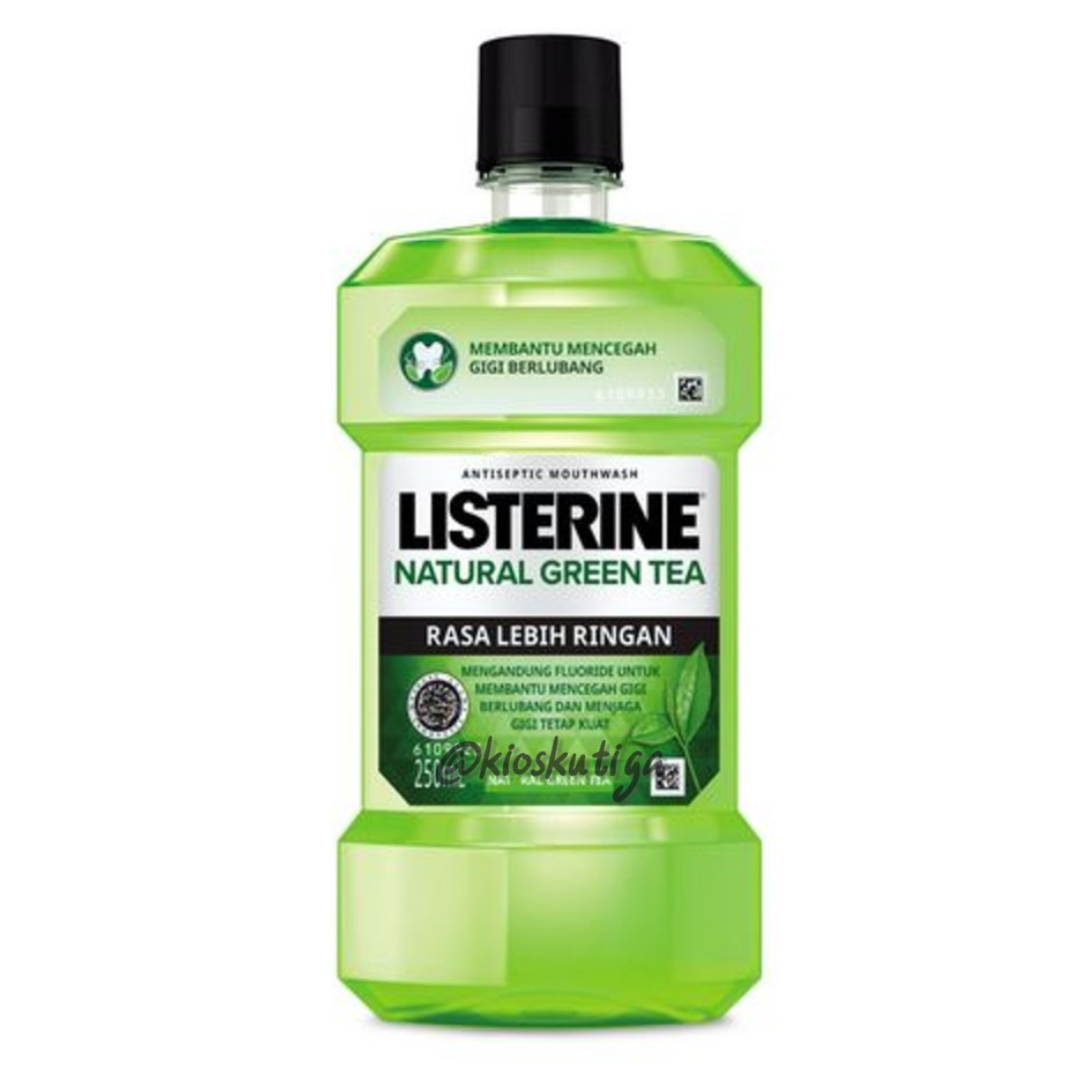 LISTERINE MOUTHWASH GREEN TEA 250ML