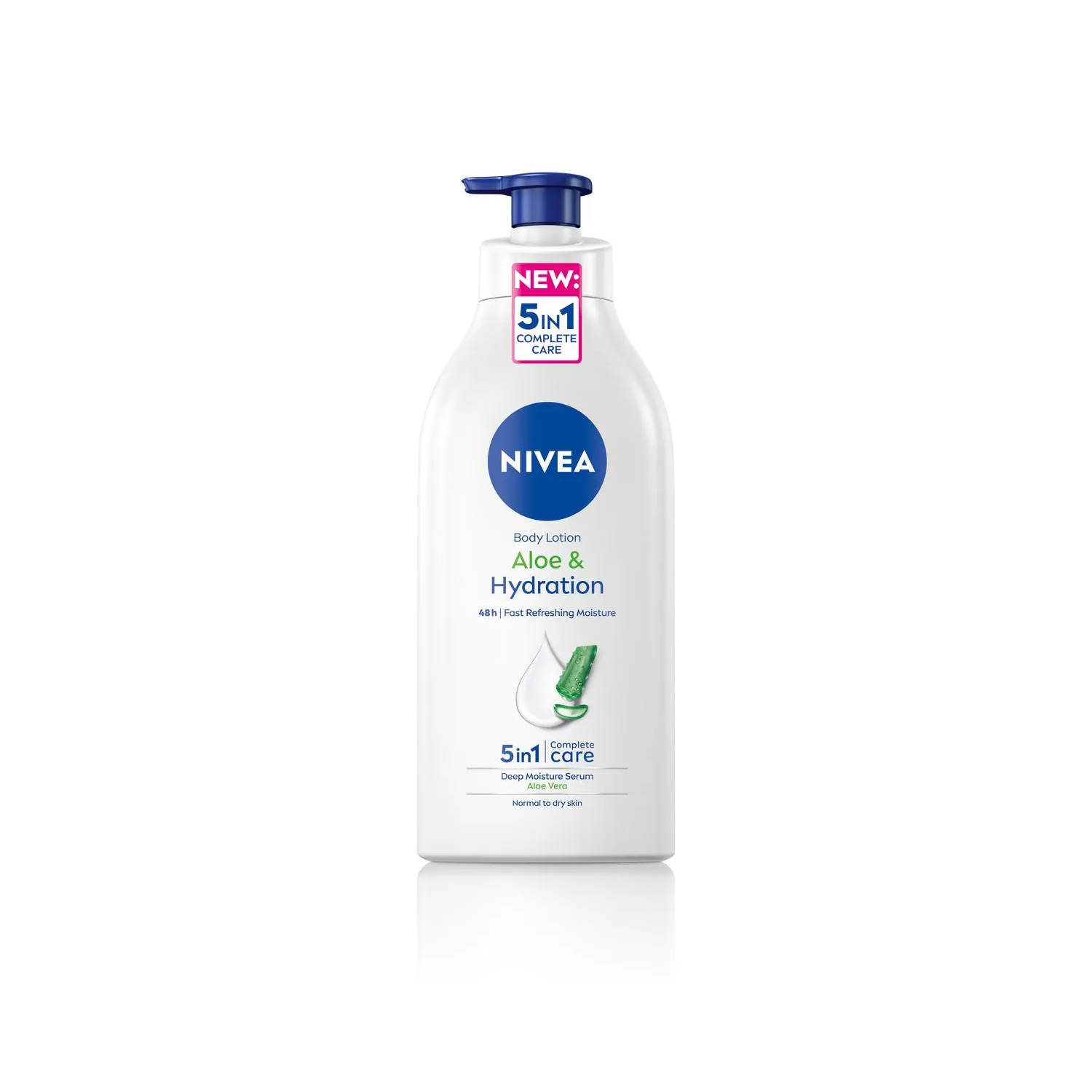 NIVEA ALOE & HYDRATION BODY LOTION 5IN1 400ML