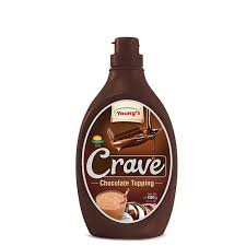 YOUNGS CRAVE CHOCOLATE TOPPING 623GM