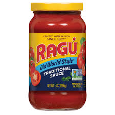 RAGU TRADITIONAL SAUCE 396GM