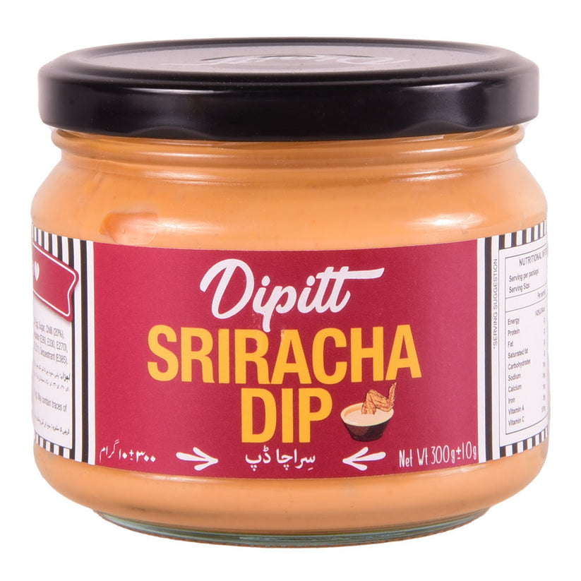 DIPITT SRIRACHA MAYO DIP SAUCE 300GM