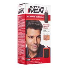 JUST FOR MEN HAIR COLOR REAL BLACK H55