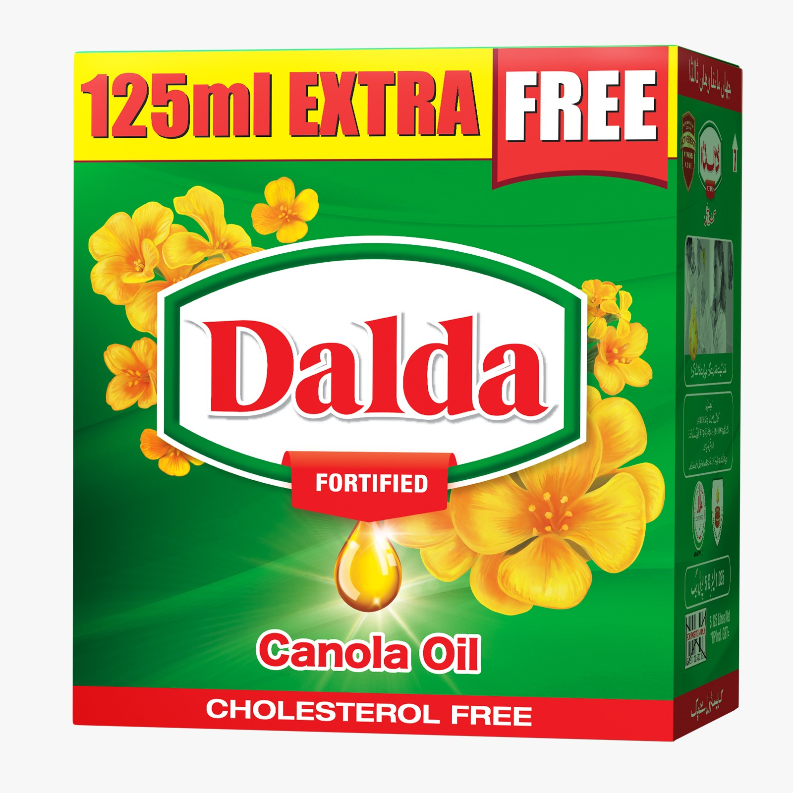 DALDA CANOLA OIL 1LTR POUCH CTN