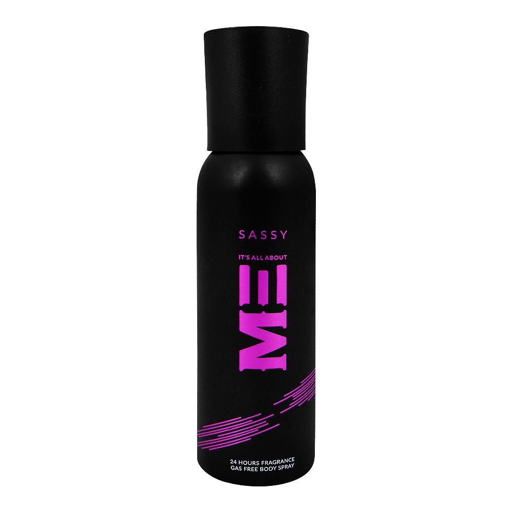 ME SASSY GAS FREE BODY SPRAY 120ML