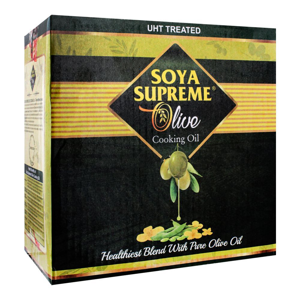 SOYA SUPREME OLIVE COOKING OIL 1LTR CTN