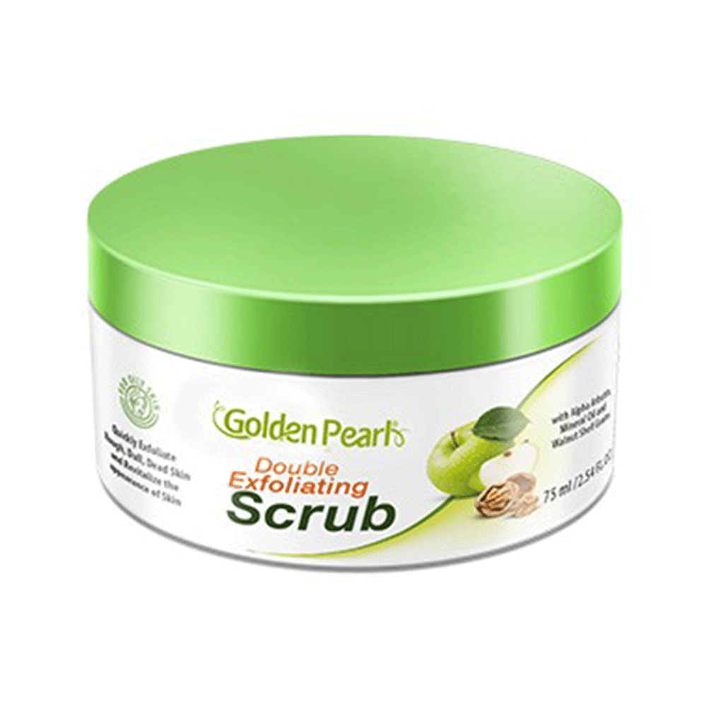 GOLDEN PEARL DOUBLE EXFOLIATING SCRUB 75ML