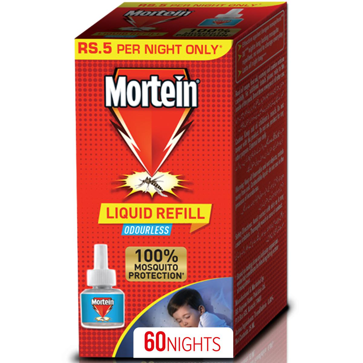 MORTEIN LIQUID REFILL ODOURLESS 60NIGHTS PROTECTION