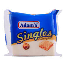 ADAMS CHEDDAR CHEESE SINGLE SLICES 200GM