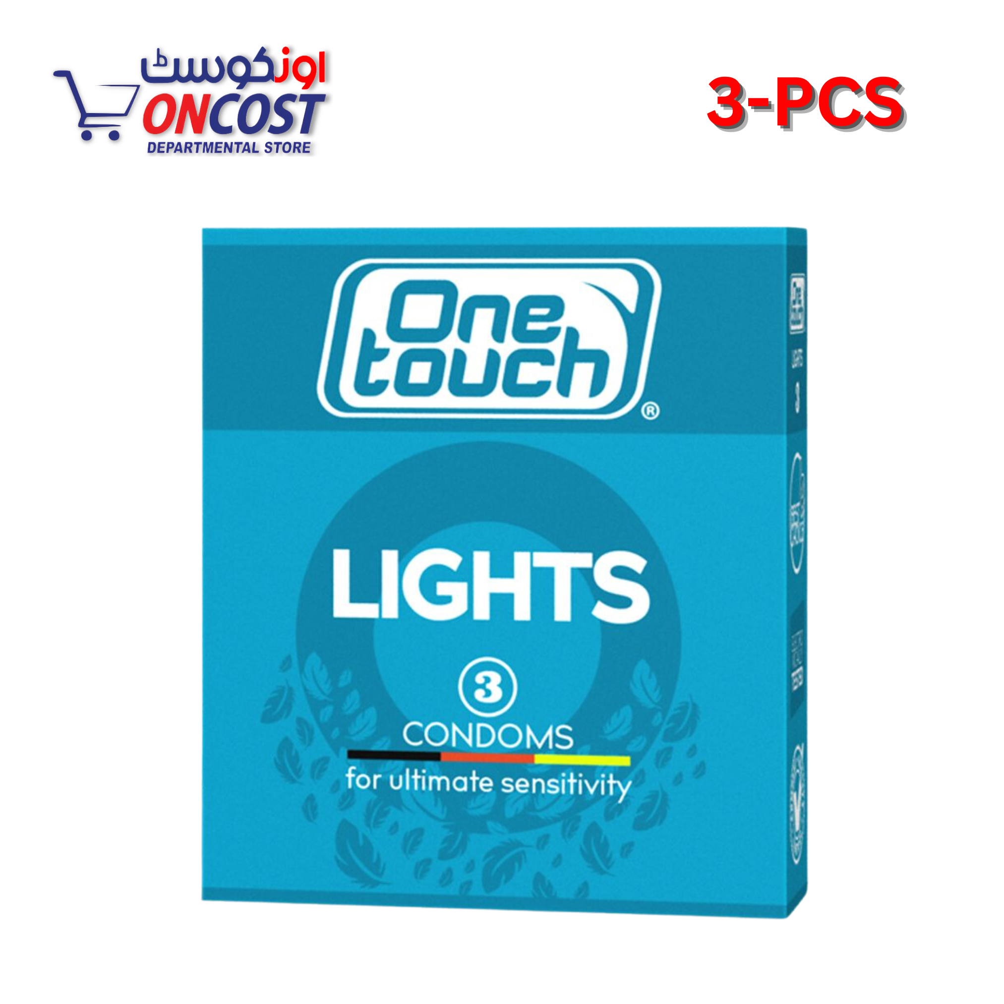 ONE TOUCH LIGHTS CONDOM 3PCS