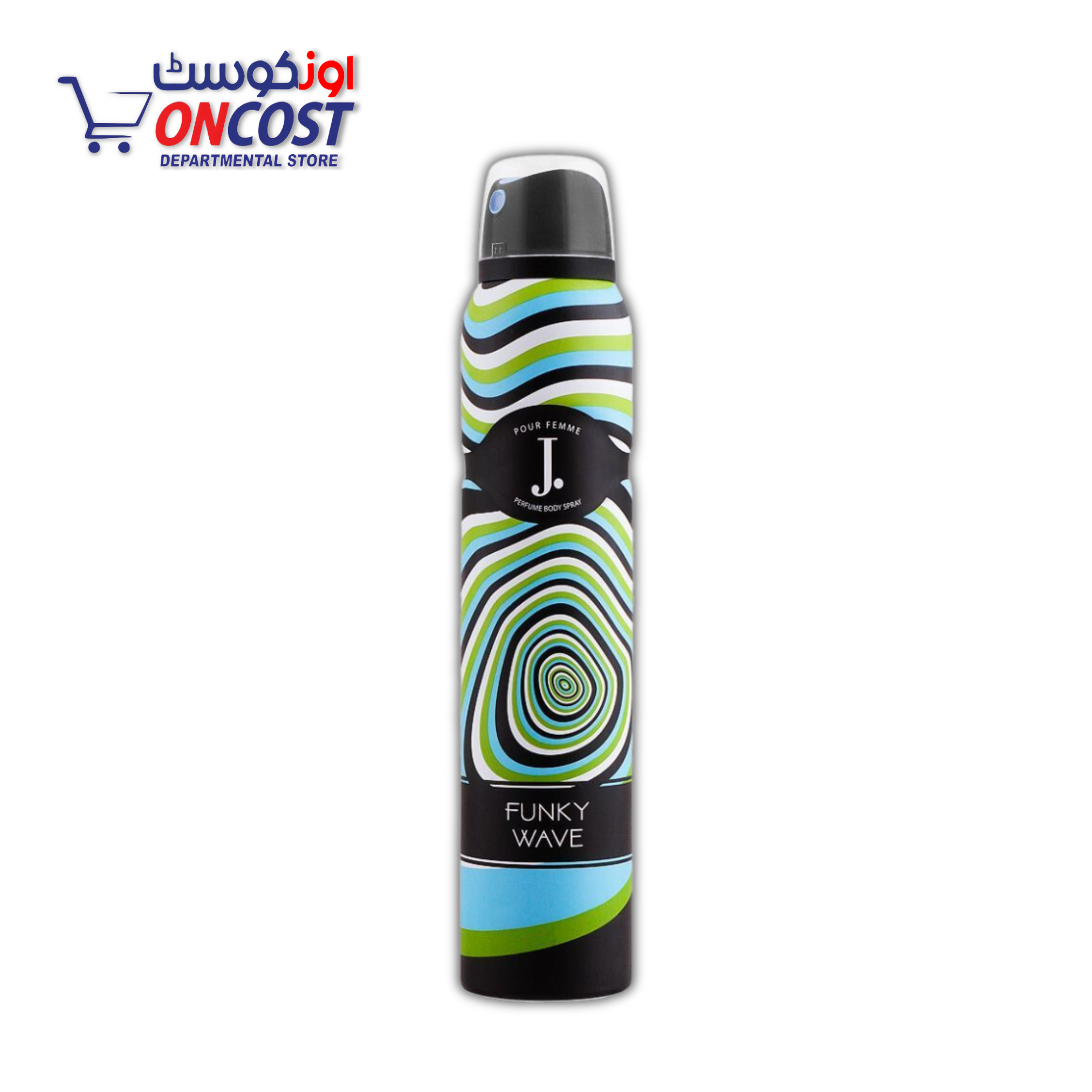 J. BODY SPRAY FUNKY WAVE FOR WOMEN 200ML