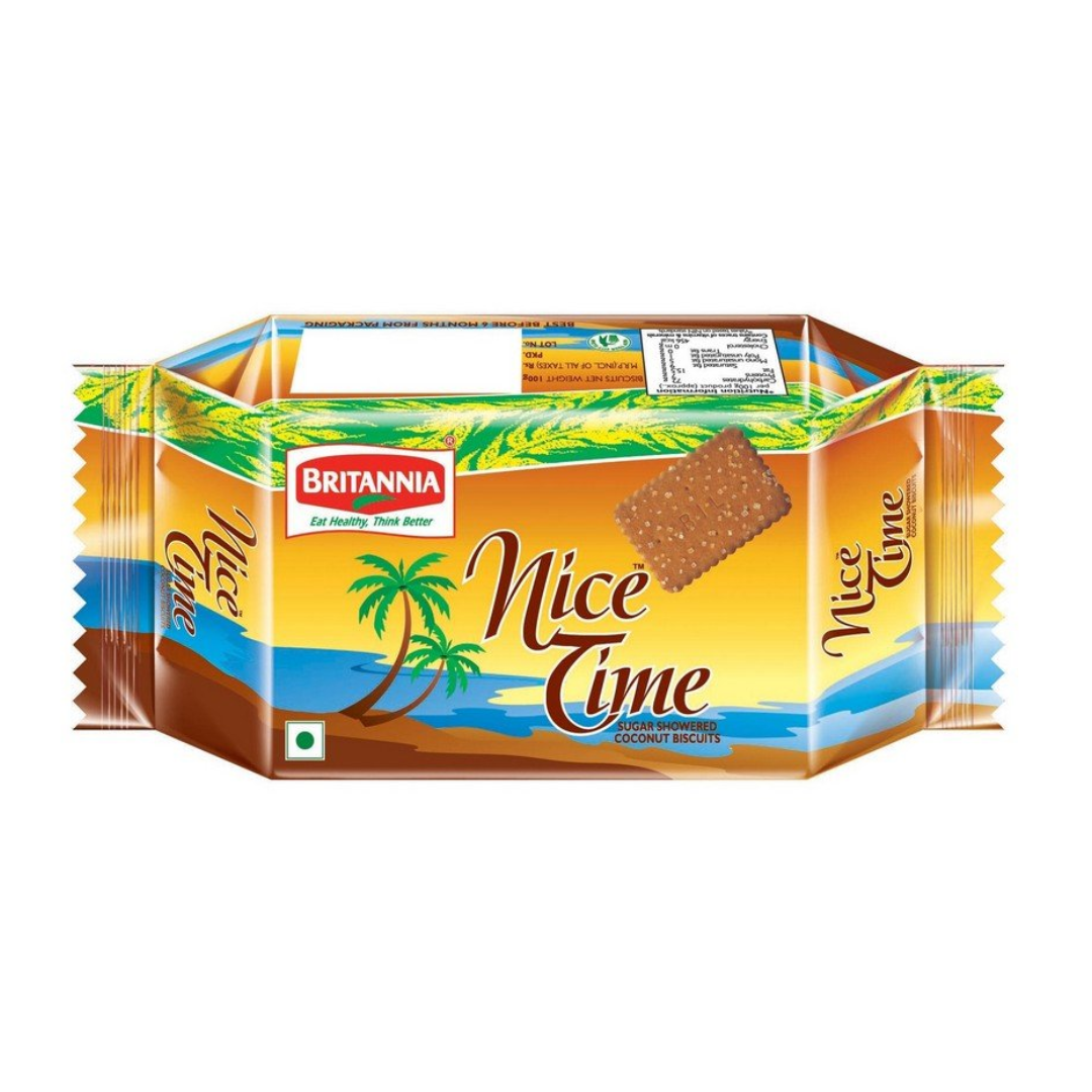 BRITANNIA NICE TIME BISCUIT 100GM