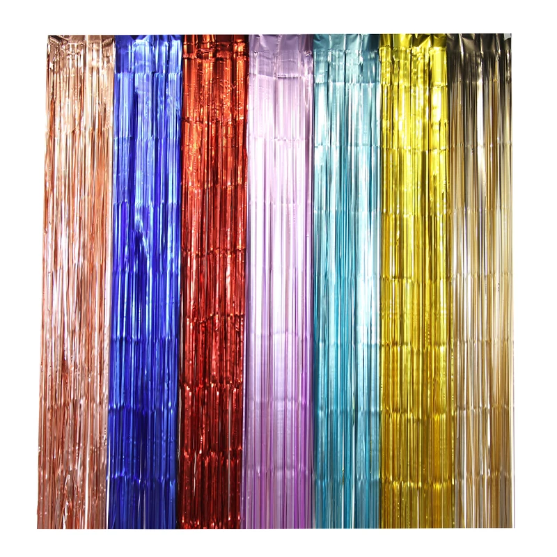 FOIL FRINGE CURTAIN PARTY DECORATION