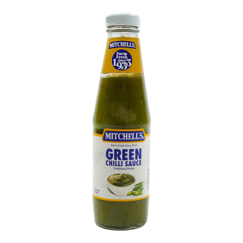 MITCHELLS GREEN CHILLI SAUCE BOTTLE 280GM