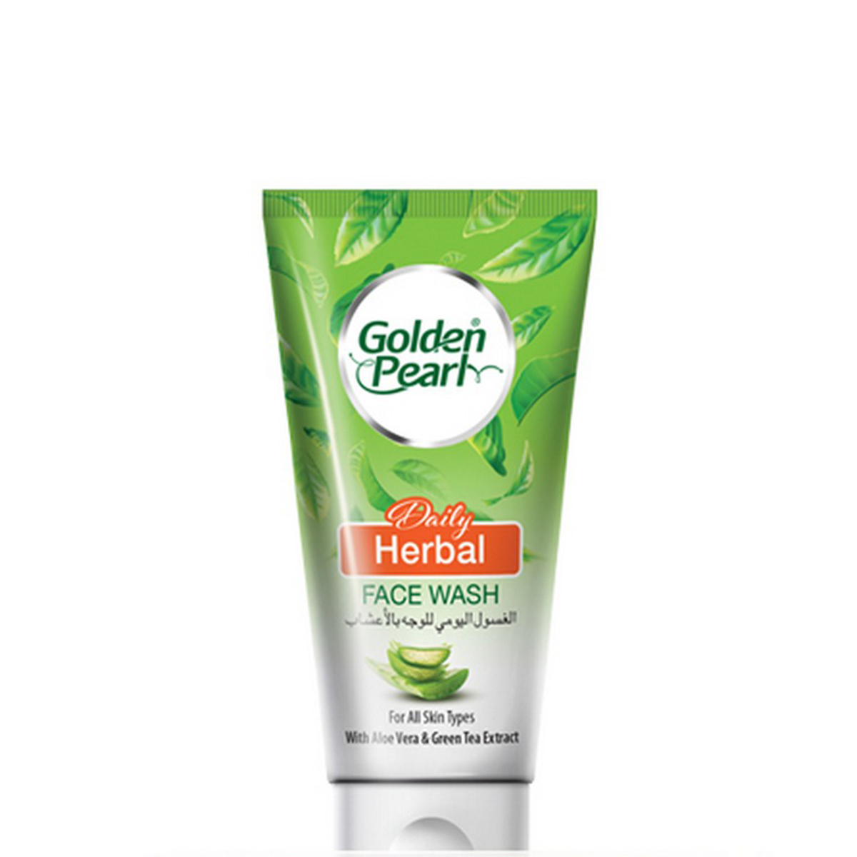 GOLDEN PEARL HERBAL ALOE VERA & GREEN TEA FACE WASH 150ML