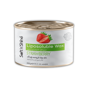 SOFT N SHINE SRAWBERRY LIPOSOLUBLE WAX CREAM 450GM