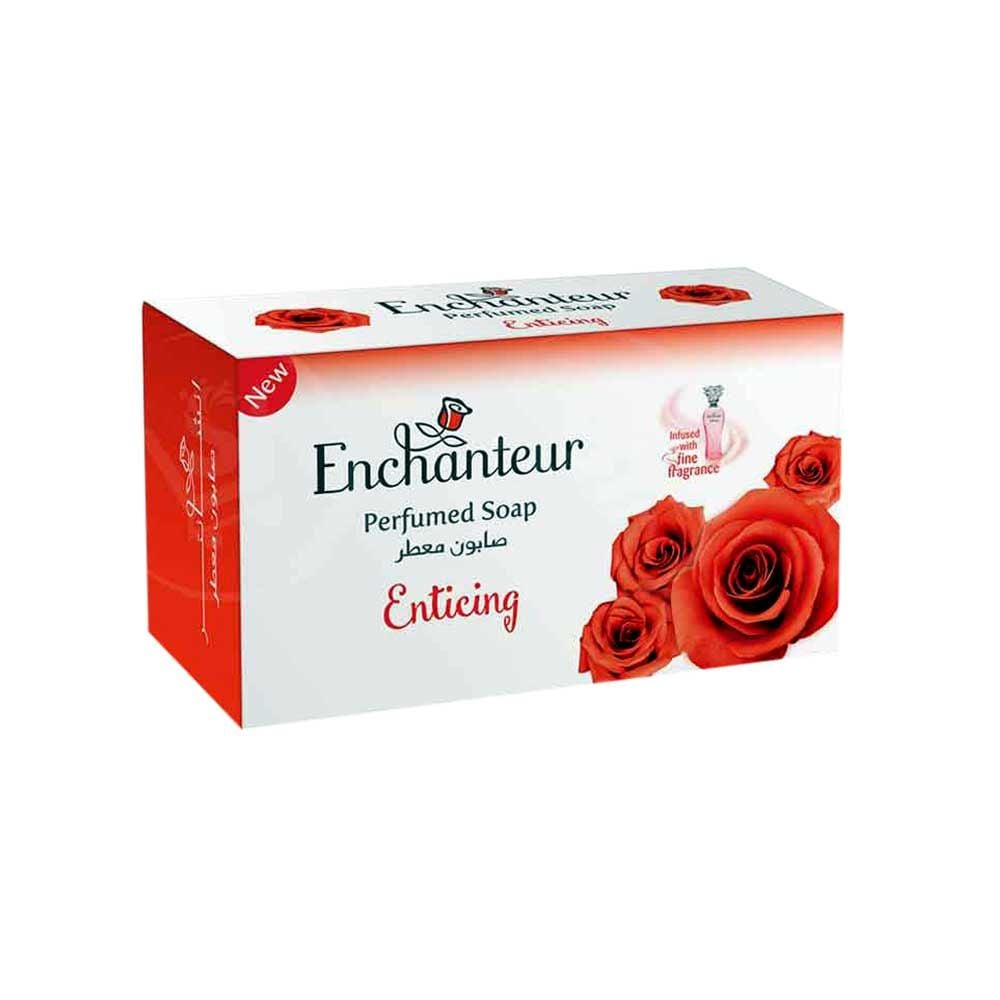 ENCHANTEUR ENTICING PERFUMED SOAP 125GM