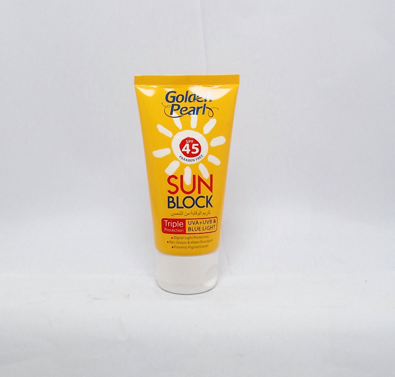 GOLDEN PEARL SUN BLOCK SPF-45 60ML