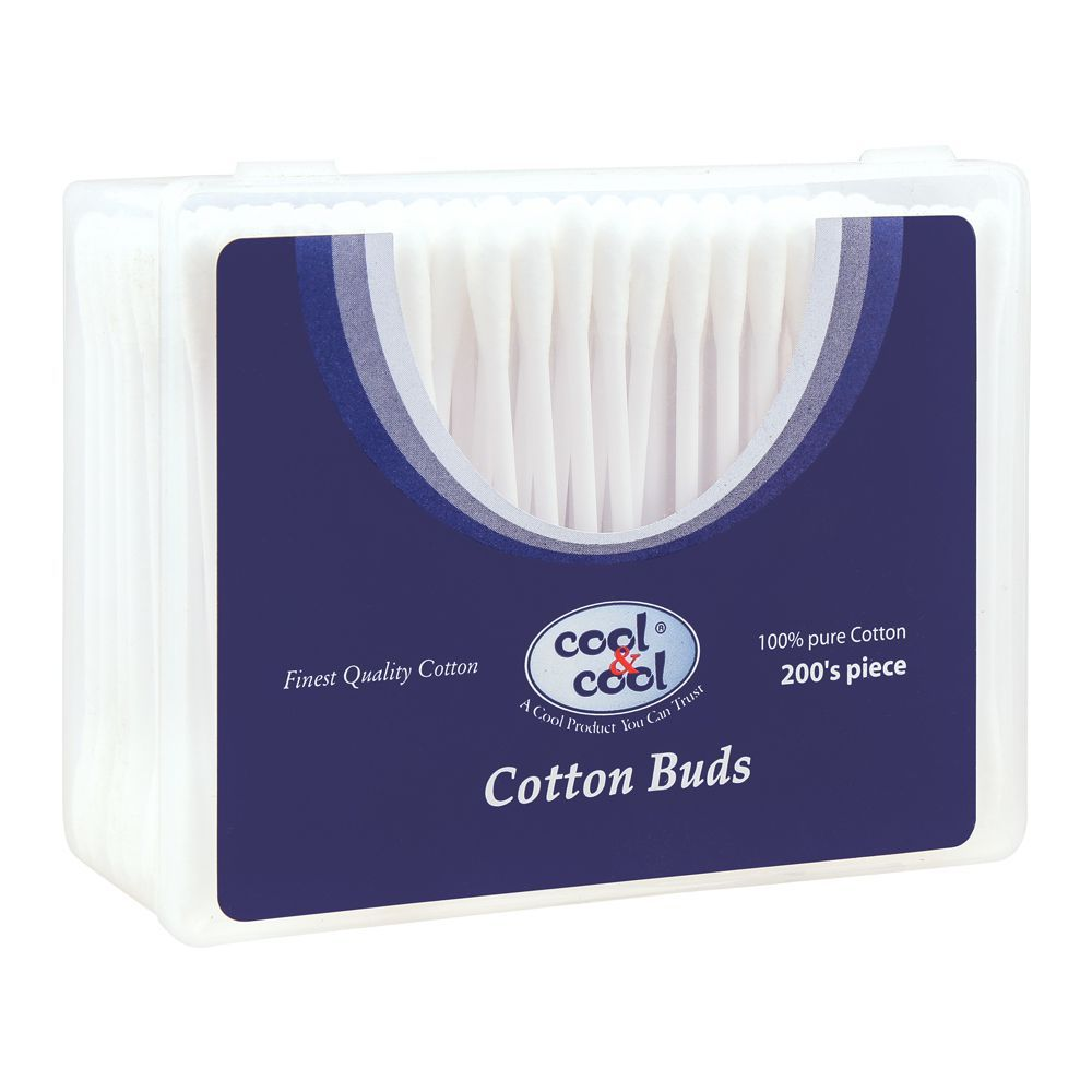 COOL & COOL COTTON BUDS 200PCS BOX