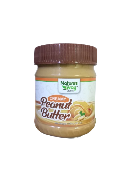 NATURES WAY CREAMY PEANUT BUTTER 340GM