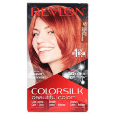 REVLON HAIR COLOR SILK BRIGHT AUBURN 45