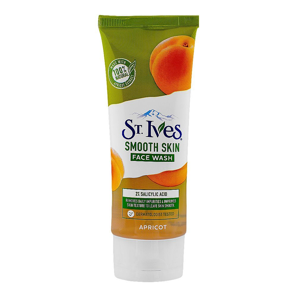 ST.IVES SMOOTH SKIN APRICOT FACE WASH 100GM