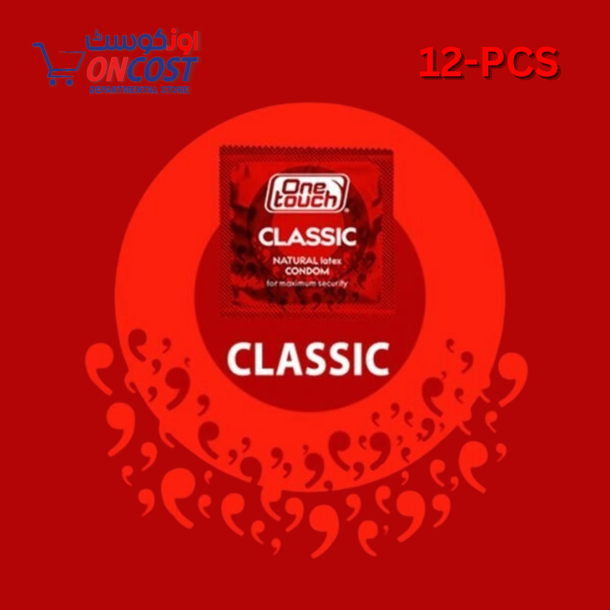 ONE TOUCH CLASSIC CONDOM 12PCS