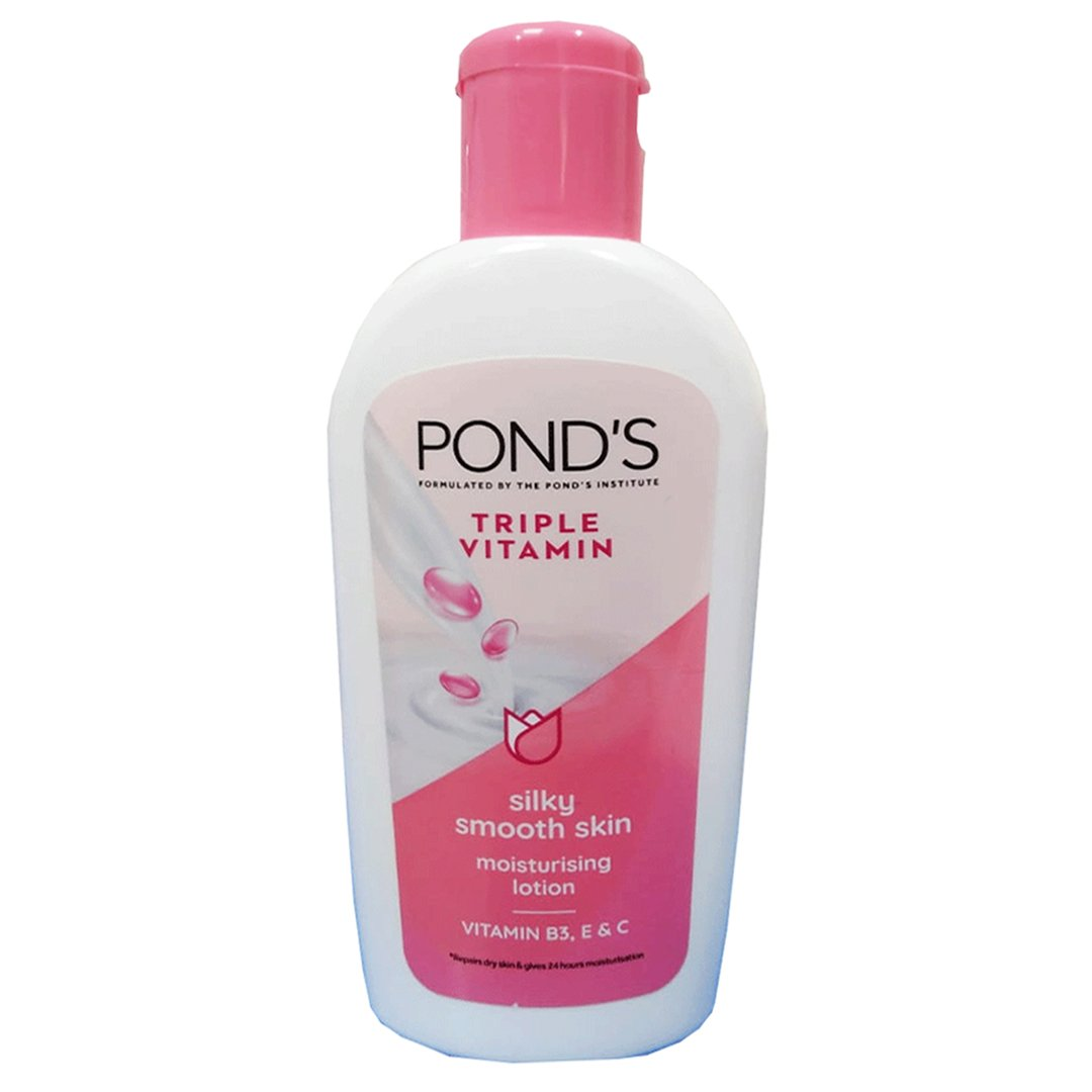 PONDS TRIPLE VITAMIN SILKY SMOOTH SKIN 100ML