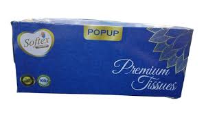 SOFTEX PREMIUM POP UP TISSUES 300 SHEETS 2PLY