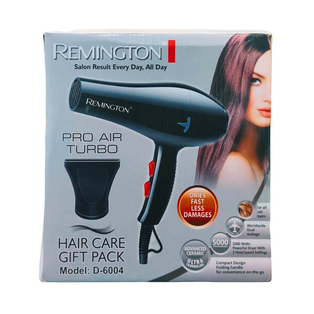 REMINGTON HAIR DRYER PRO AIR TURBO HAIR CARE GIFT PACK D-6004